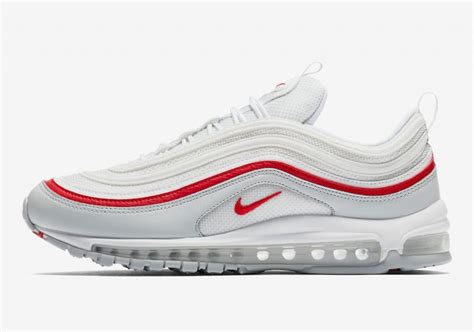 nike air max 97 weiß rot herren|air max 97 schuh.